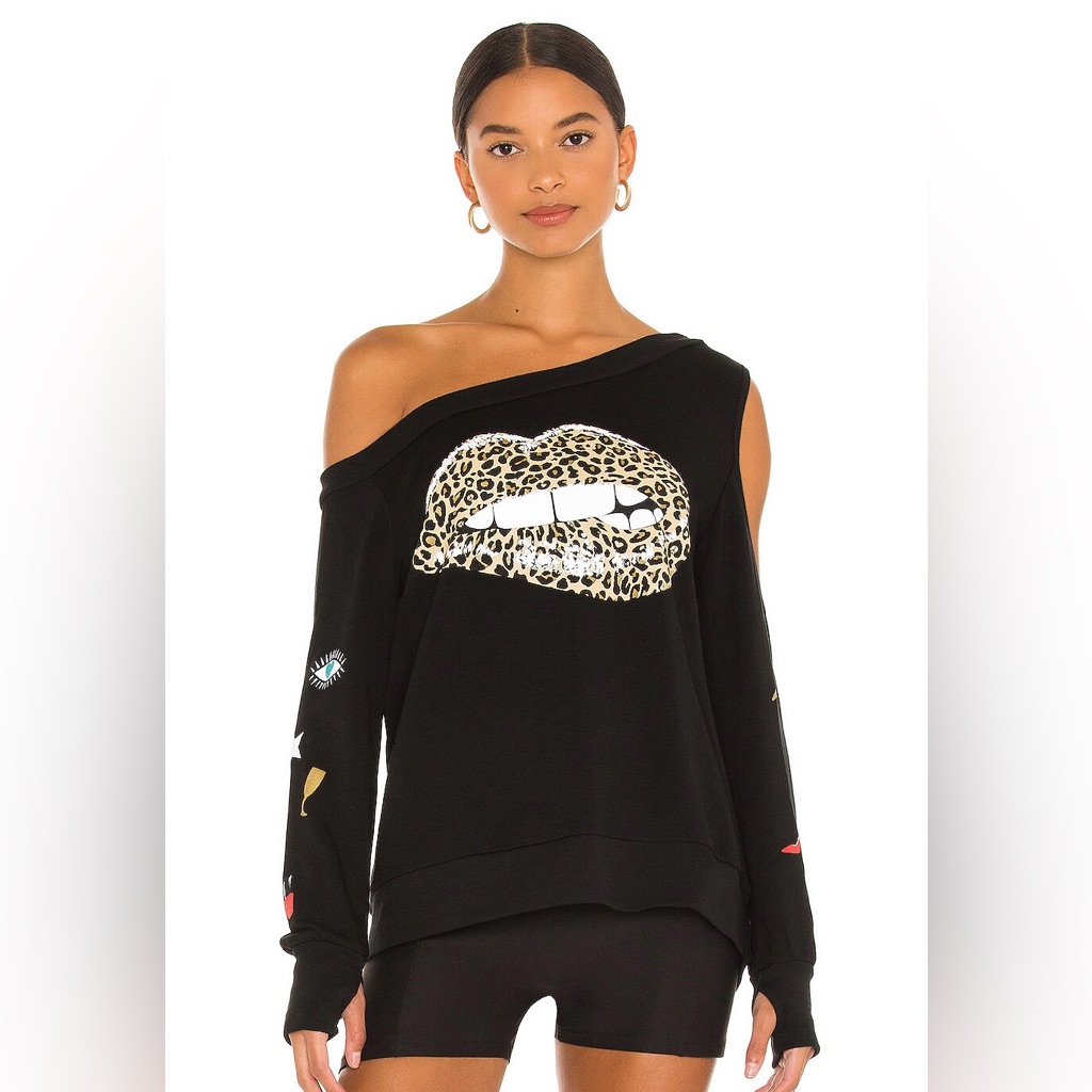 Lauren Moshi Trinidy Off Shoulder Pullover